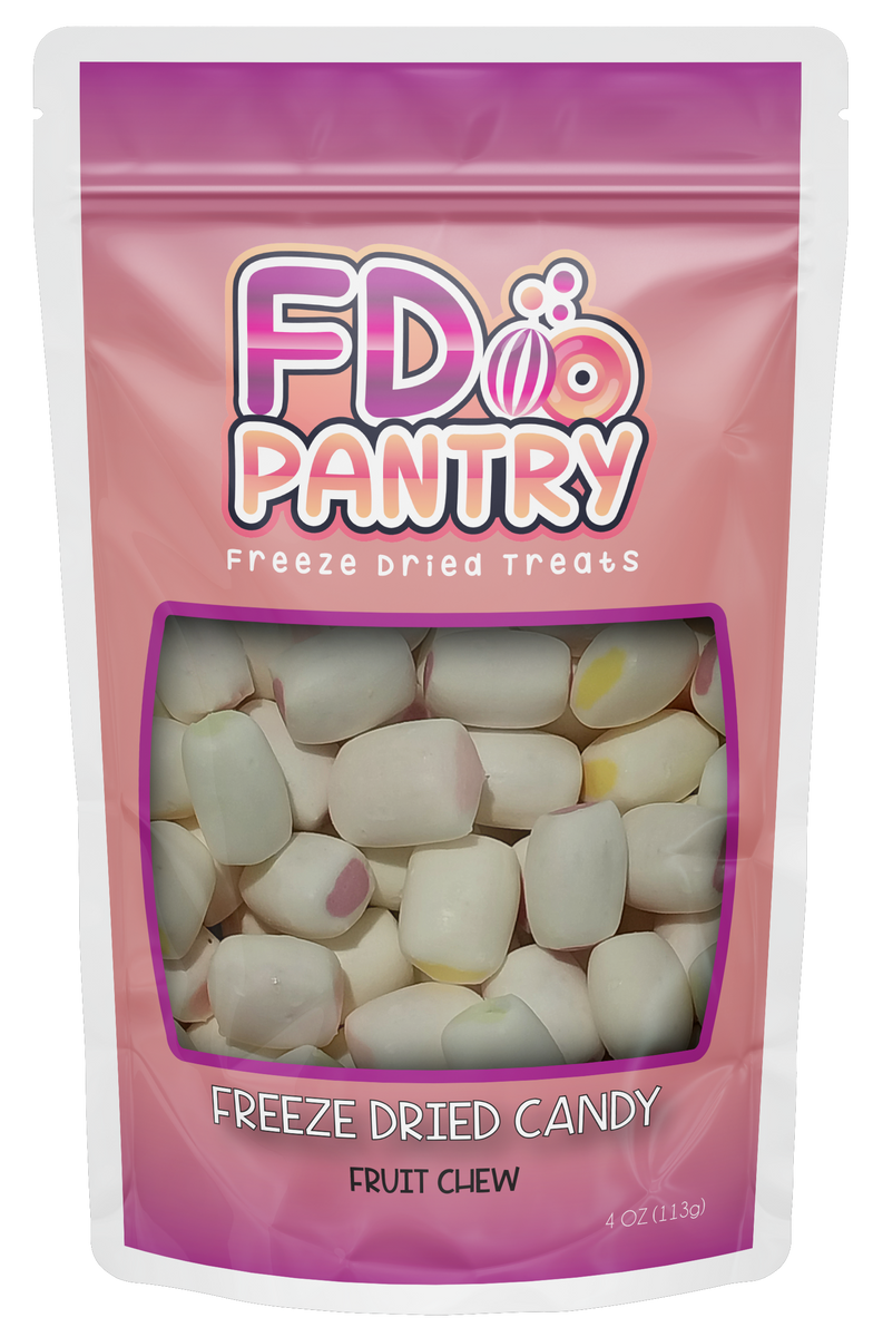 Freeze Dried Fruit Chews Candy 4 oz Bag – FD Pantry
