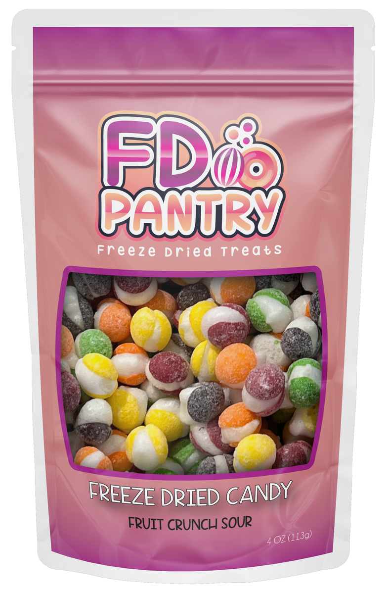 Freeze Dried Fruit Crunch Candy Sour – FD Pantry