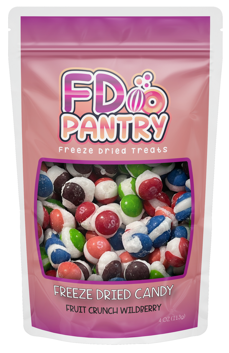 Freeze Dried Fruit Crunch Candy Wild berry – FD Pantry