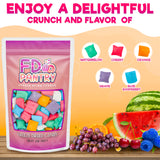 Freeze Dried Fruit Taffy Candy Air Taffy