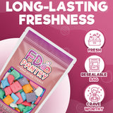 Freeze Dried Fruit Taffy Candy Air Taffy