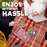 Freeze Dried Fruit Taffy Candy Air Taffy