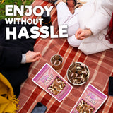 Freeze Dried Ice Cream Sandwich Bites 2 pack Crunchy & Sweet - Neapolitan