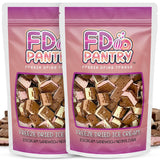 Freeze Dried Ice Cream Sandwich Bites 2 pack Crunchy & Sweet - Neapolitan