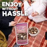 Freeze Dried Ice Cream Cookie Crunch Bites – Chocolate Eclair - Crunchy Sweet Dessert