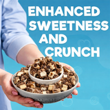 Freeze Dried Ice Cream Cookie Crunch Bites – Chocolate Eclair - Crunchy Sweet Dessert