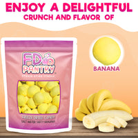 Freeze Dried Salt Water Taffy Large - Banana 2.75 oz