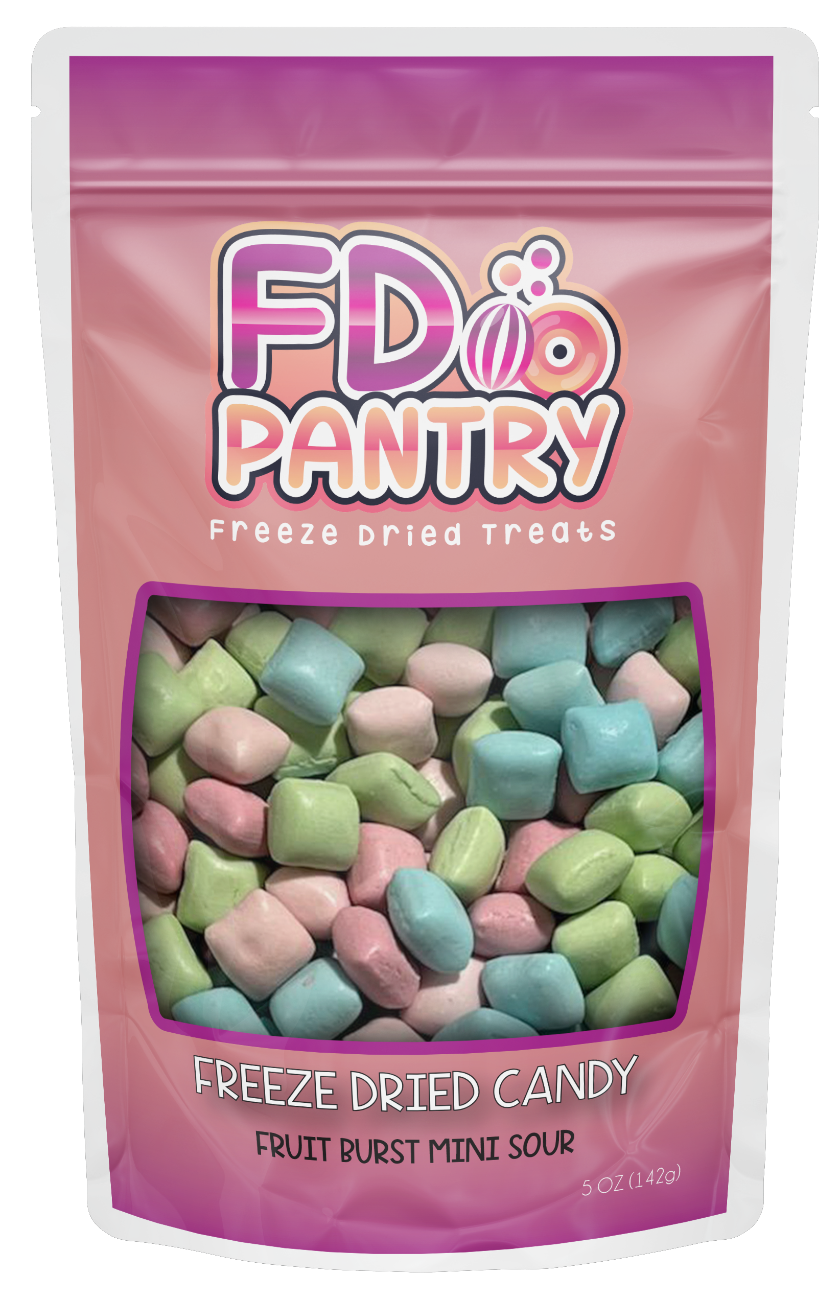 Freeze Dried Fruit Burst Mini Candy Sour – FD Pantry