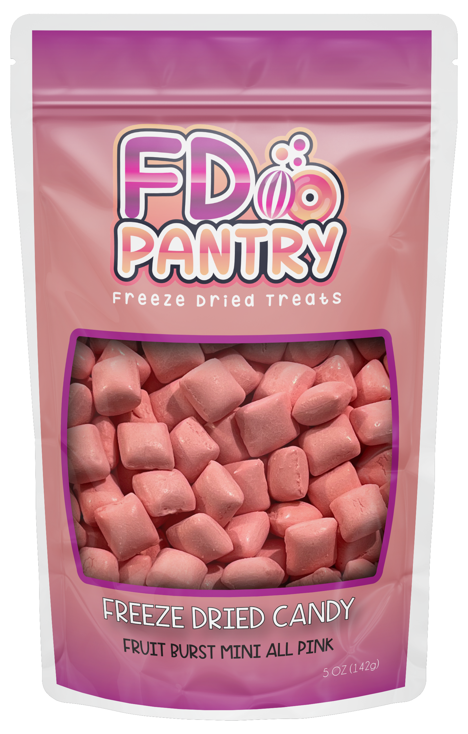 Freeze Dried Fruit Burst Mini Candy All-Pink – FD Pantry