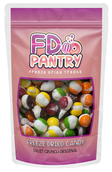 Freeze Dried Fruit Crunch Candy Original – FD Pantry Freeze Dried Fruit Crunch Candy Original – FD Pantry