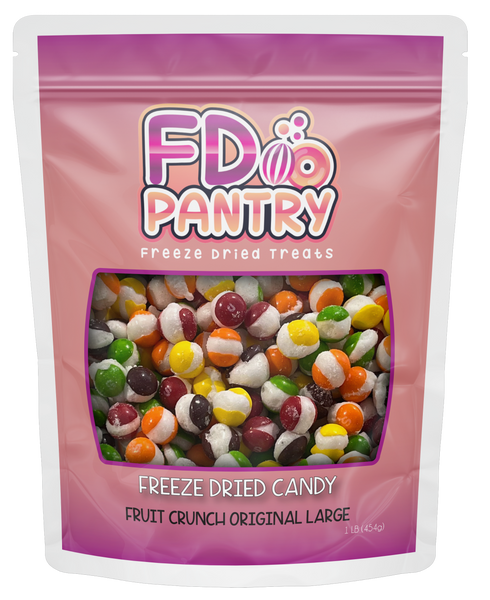 Freeze Dried Fruit Crunch Original - Large Bag 1lb – FD Pantry