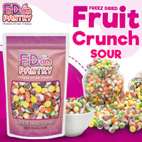 Freeze Dried Fruit Crunch Candy Sour