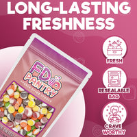 Freeze Dried Fruit Crunch Candy Sour