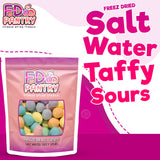Freeze Dried Salt Water Taffy Large - Sours 2.75 oz