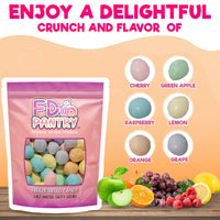 Freeze Dried Salt Water Taffy Large - Sours 2.75 oz