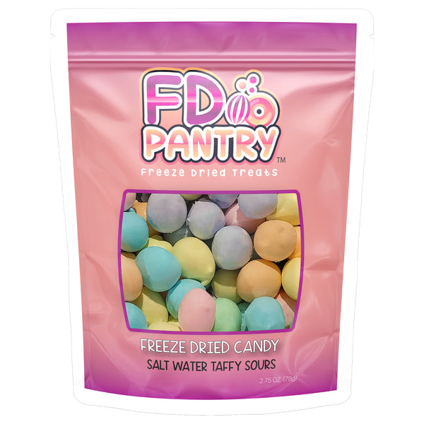 Freeze Dried Salt Water Taffy Large - Sours 2.75 oz