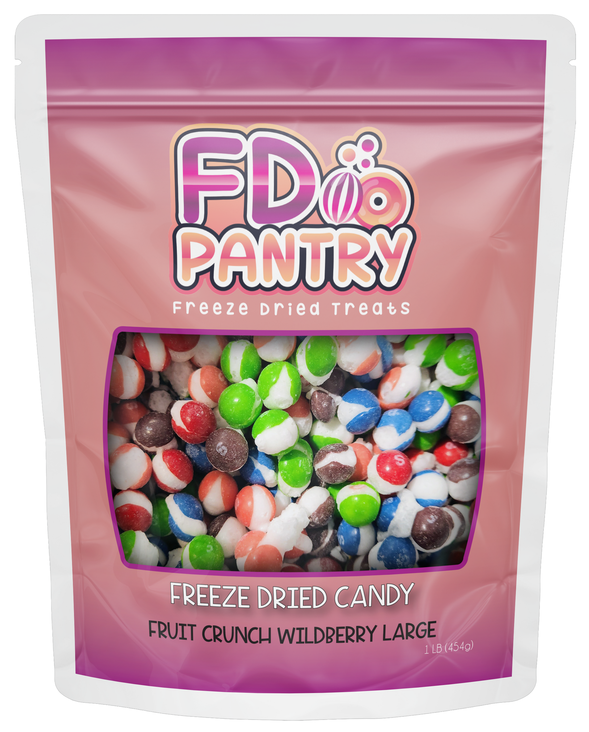 Freeze Dried Fruit Crunch Wild berry - Large Bag 1 Pound – FD Pantry Freeze Dried Fruit Crunch Wild berry - Large Bag 1 Pound – FD Pantry
