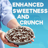 Freeze Dried Ice Cream Sandwich Bites - Mint - Crunchy & Sweet Snack 2.5oz