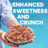 Freeze Dried Strawberry Shortcake Bites - Crunchy & Sweet Snack 2oz