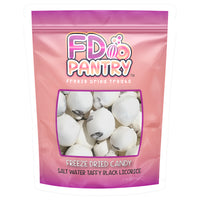 Freeze Dried Salt Water Taffy Large - Black Licorice 2.75 oz