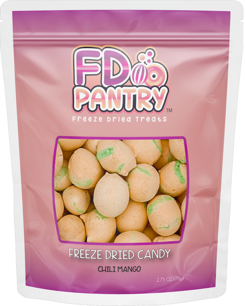 Freeze Dried Salt Water Taffy Chili Mango 2.75 oz