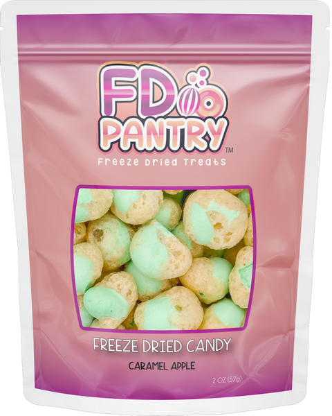 Freeze Dried Salt Water Taffy Caramel Apple 2 oz