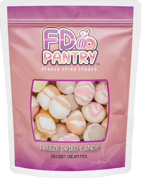 Freeze Dried Salt Water Taffy Dessert Cream Mix 2.75 oz