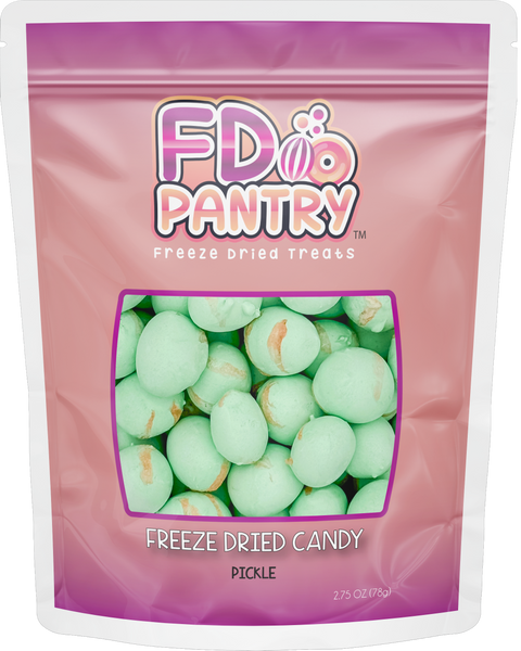 Freeze Dried Salt Water Taffy Pickle 2.75 oz