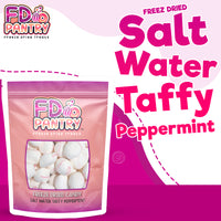 Freeze Dried Salt Water Taffy Peppermint 2.75 oz