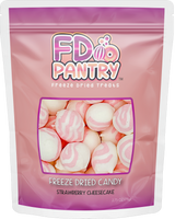Freeze Dried Salt Water Taffy Strawberry Cheesecake 2.75 oz