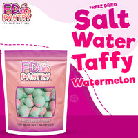 Freeze Dried Salt Water Taffy Large - Watermelon 2.75 oz