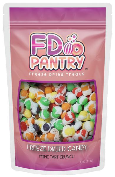 Freeze Dried Tart Mini Candy 4 oz – FD Pantry Freeze Dried Tart Mini Candy 4 oz – FD Pantry