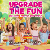 Freeze Dried Ice Cream Sandwich Bites - Cookie Creme - Crunchy & Sweet Snack 2oz